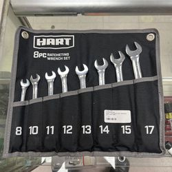 Hart 8pc Wrench Set