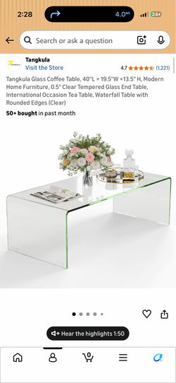 Glass Coffee Table