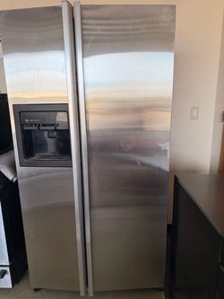 GE Profile Stainless Steel Side-by-Side Refrigerator