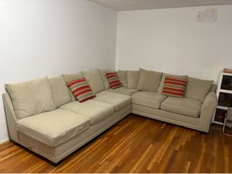 Sofa Couch – 124” x 104” – No Sagging