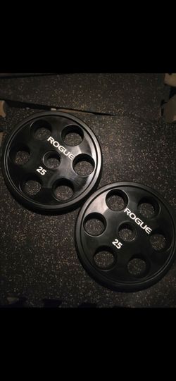 Rogue 25LBS  Olympic WEIGHTS