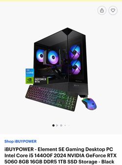 iBUYPOWER Element SE Gaming Desktop PC