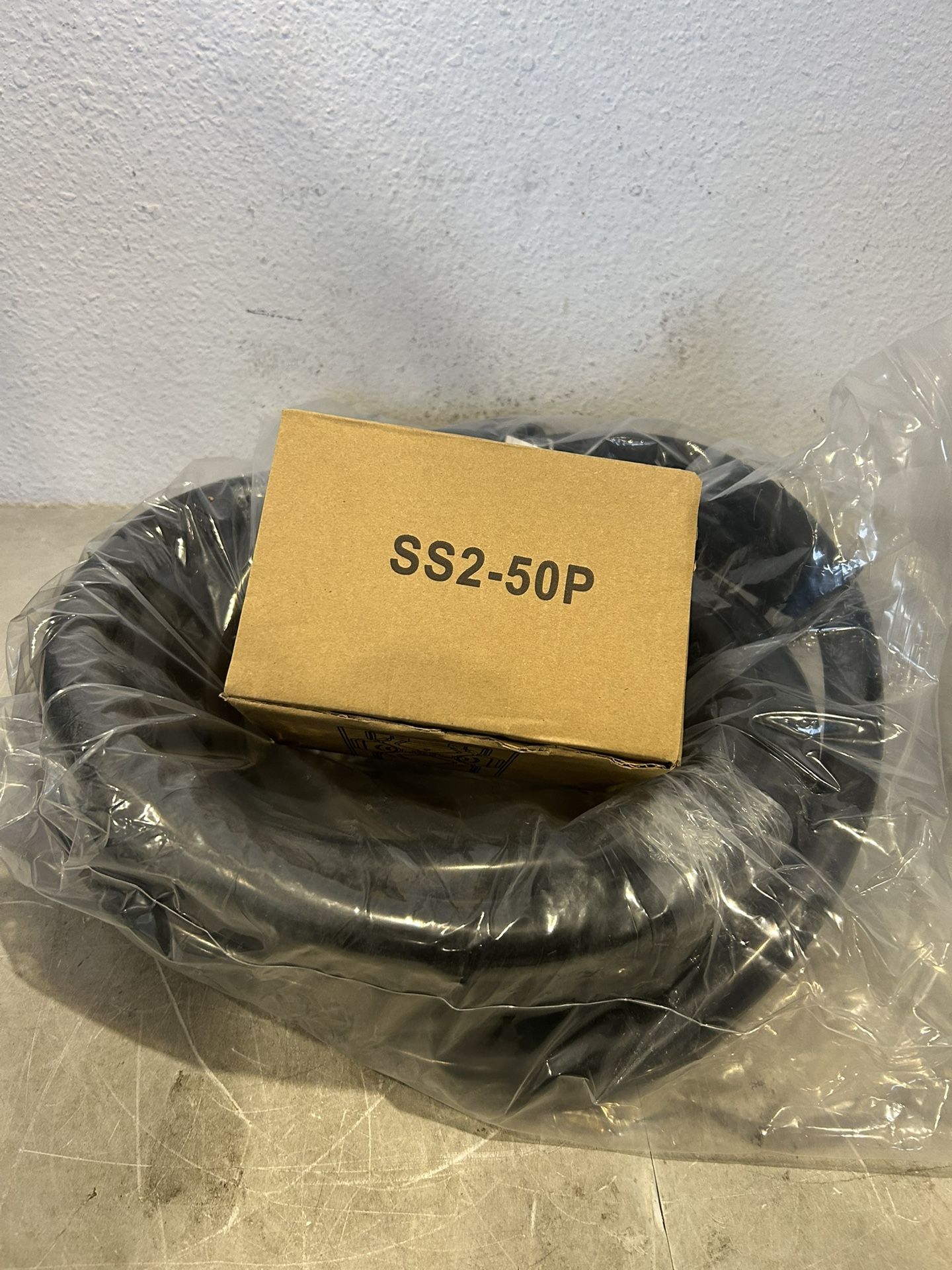 50 Amp Generator Cord 25FT + Pre-Drilled Power Inlet Box Waterproof Combo Kit