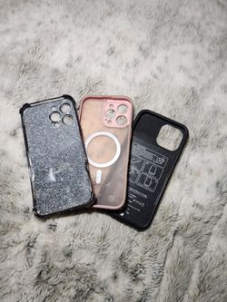 iPhone 12 Pro Max Case Bundle - 7000mAh Battery Charging Case + 2 Covers
