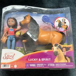 Dreamworks - Spirit And Lucky Play Dolls