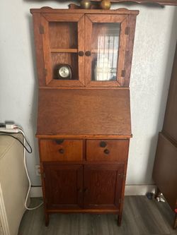 Vintage secretary desk
