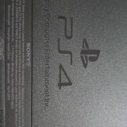 Playstation 4 With Monitor 1 Controller