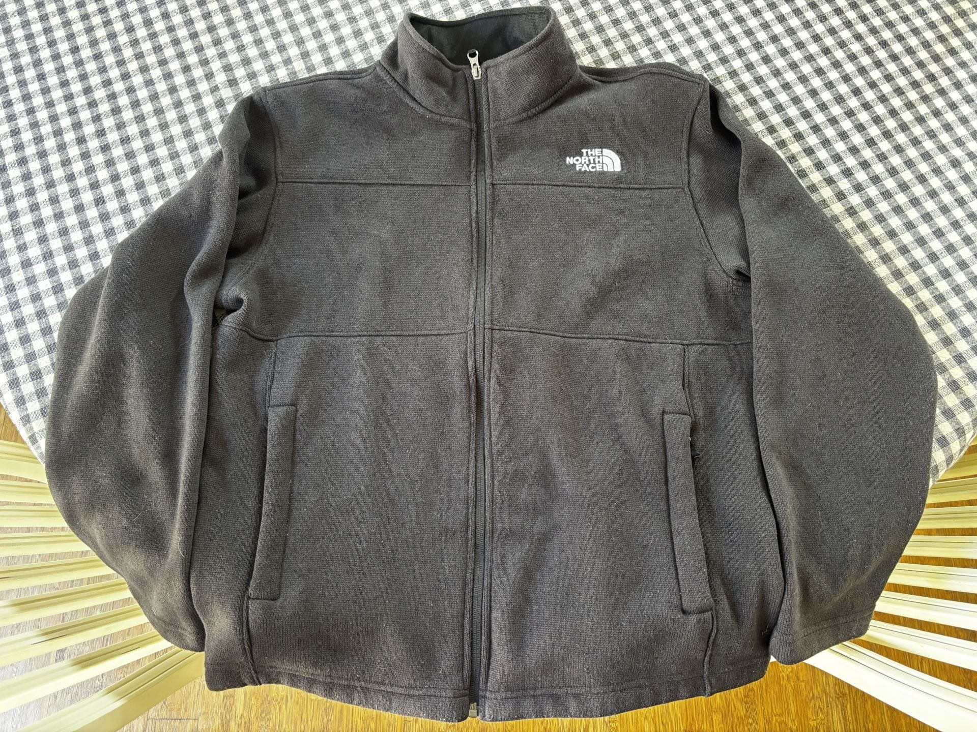 North Face Fleece Jacket Full Zip Medium