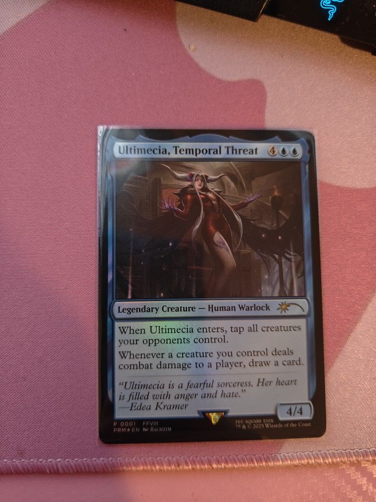 Magic The Gathering Final Fantasy - Ultimecia, Temporal Threat Promo