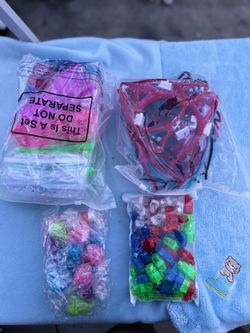 Party supplies, glasses, ring lights , headbands