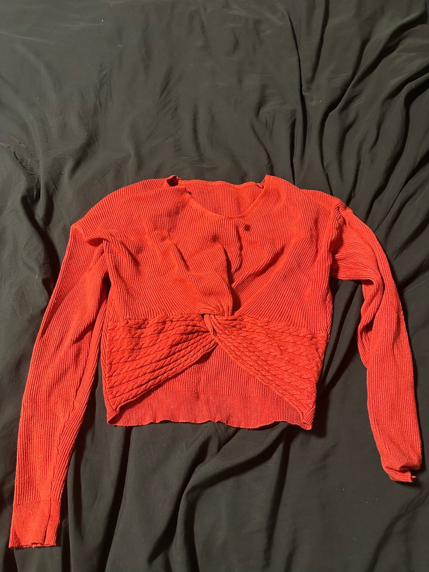 Stylish red top