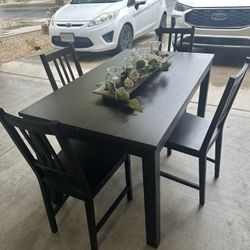 Small Table And 4 Chairs
