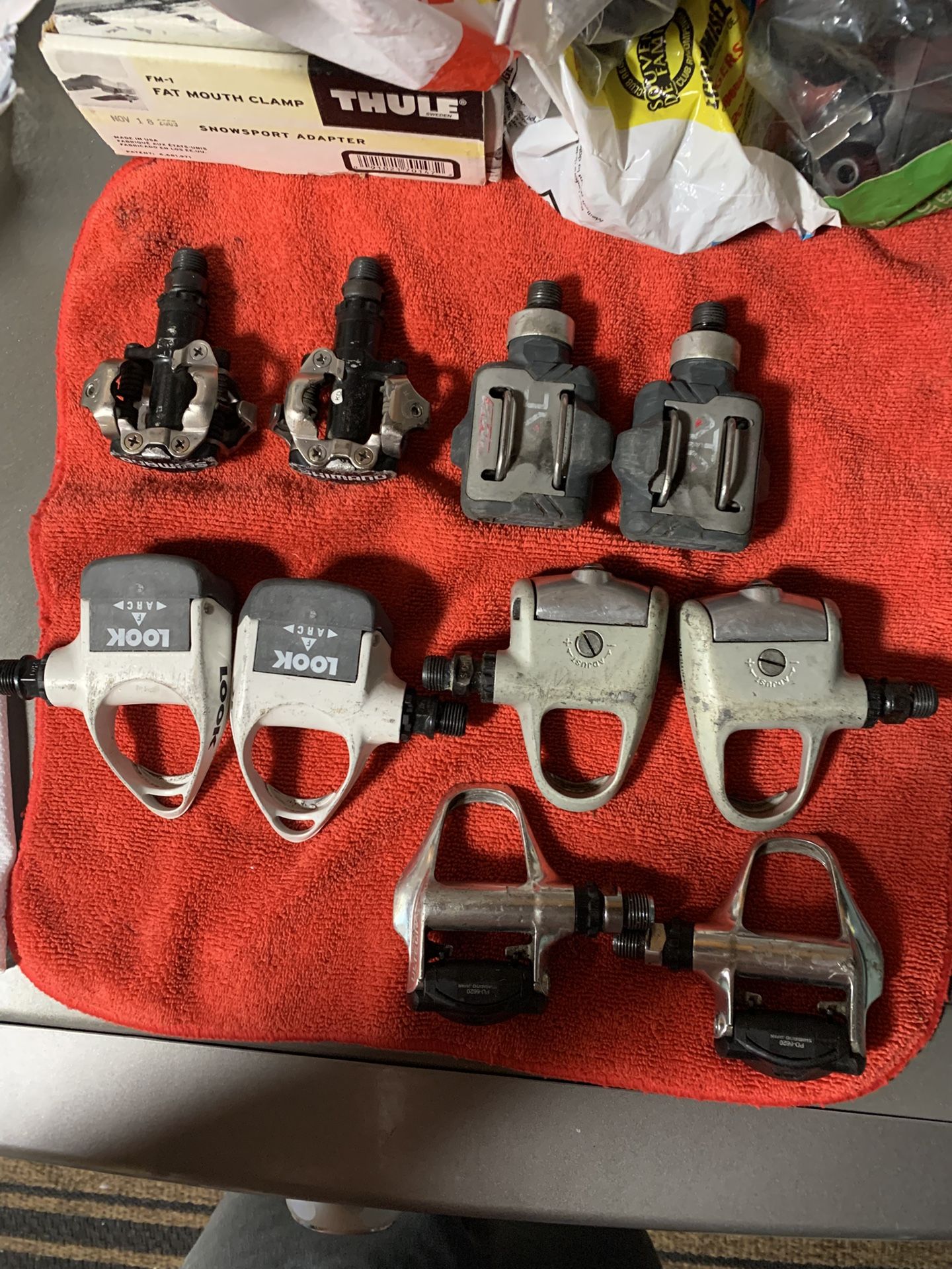Misc SPD & Clipless Bike Pedals