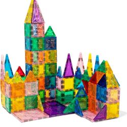 120pcs Box Of Magnetic Tiles (Firm Price)