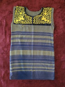 Embroidered Huipil Dress