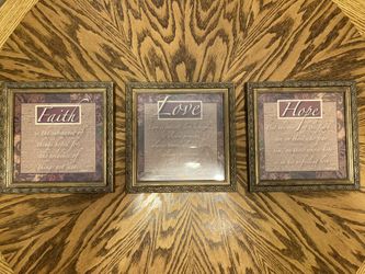 3-piece Wall Plaque Set