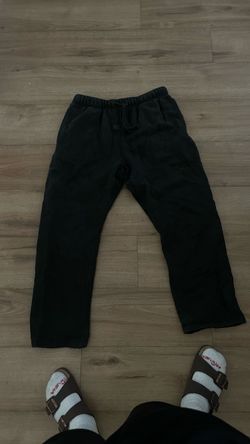 black essential sweats