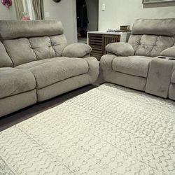 2 Reclining Sofas For Sale