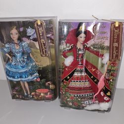 BARBIE  ALICE AND QUEEN OF HEARTS