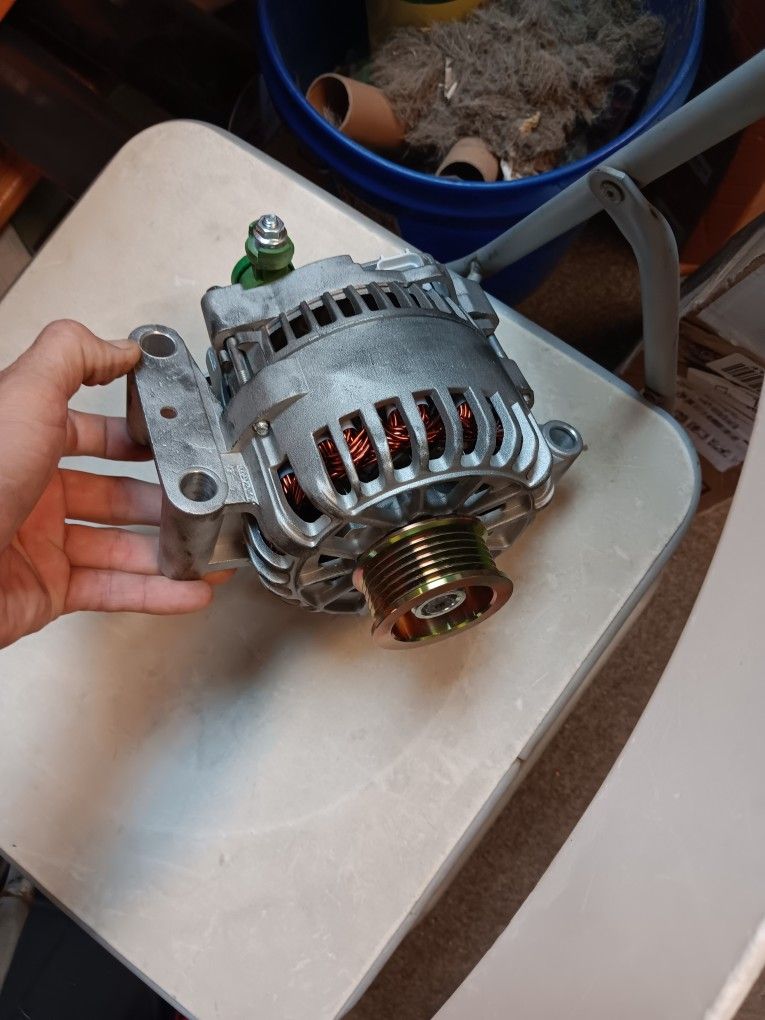 Alternator Fits 2001 through 2004 Ford Escape.