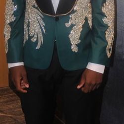 Young Men’s Custom Design Tux’s Jacket For Prom