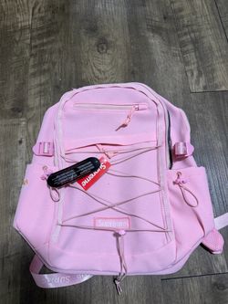 Supreme pink backpack