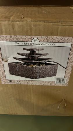 Decorative Fountain 10”x10” With Pump