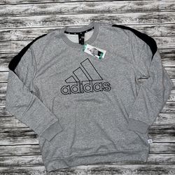 New Men’s Adidas Crewneck Sweater Size XL