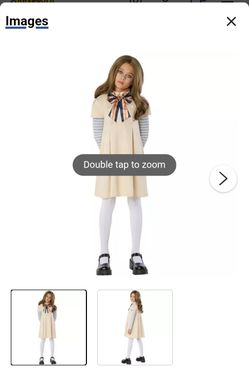 Kids M3GAN Costume Size 10/12