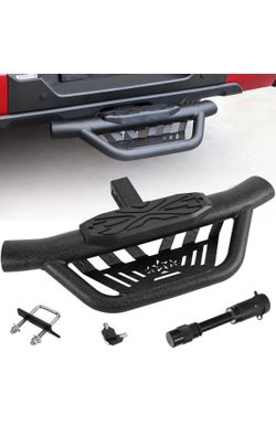 New in the box Double Layer Tow Hitch Step FIT 2" Hitch Receiver Anti-Slip Trailer Hitch Step(E363)
