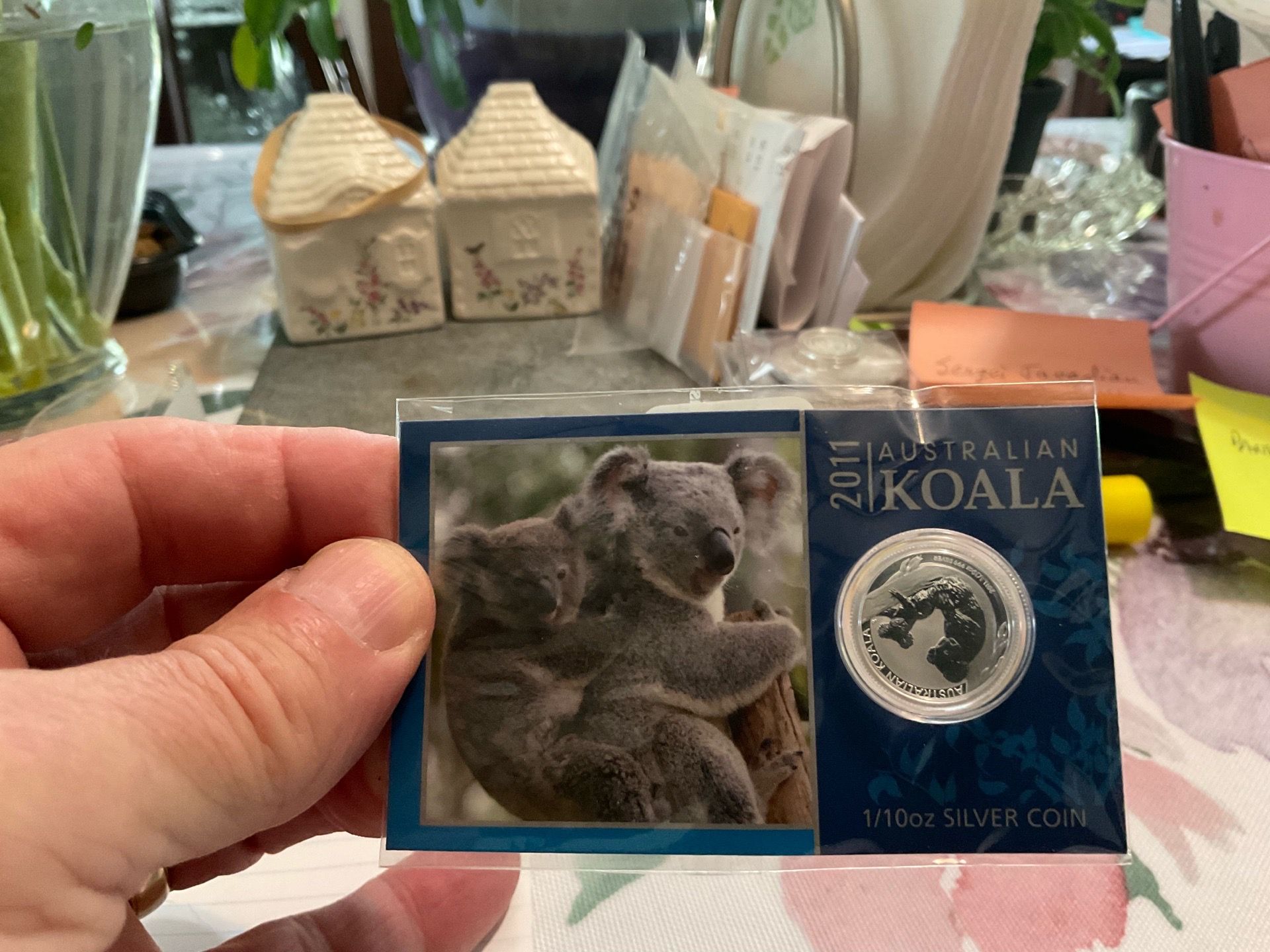 2011 Koala 1/10oz SILVER proof coin