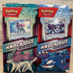Sealed 2026 Pokémon TCG: Knock Out Collection - Suicune & Kyorge Set