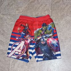 Marvel Boys Toddler Swimming Trunks 