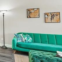 2 live edge framed wood art pieces