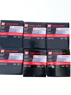 Grip-Rite No. 10 wire X 3-1/2 in. L Phillips Fine Drywall Screws 5 lb 325 pk
