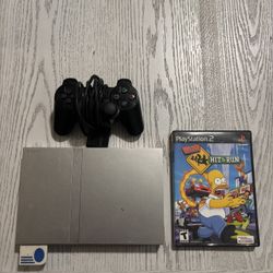 Ps2 With Simpsons Hit And Run