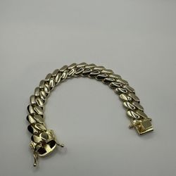 14k Gold Plated 15mm 8” 95+ Gram Handmade Miami Cuban Link