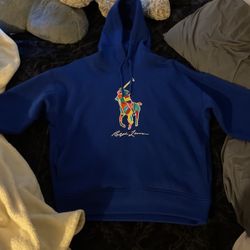 Ralph Lauren big pony fleece hoodie