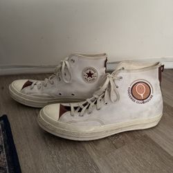 Converse Chuck Taylor All Star Pro Mid Mens Shoes White A05681C Size 11.5