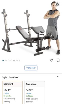 Marcy Olympic Weight Bench 