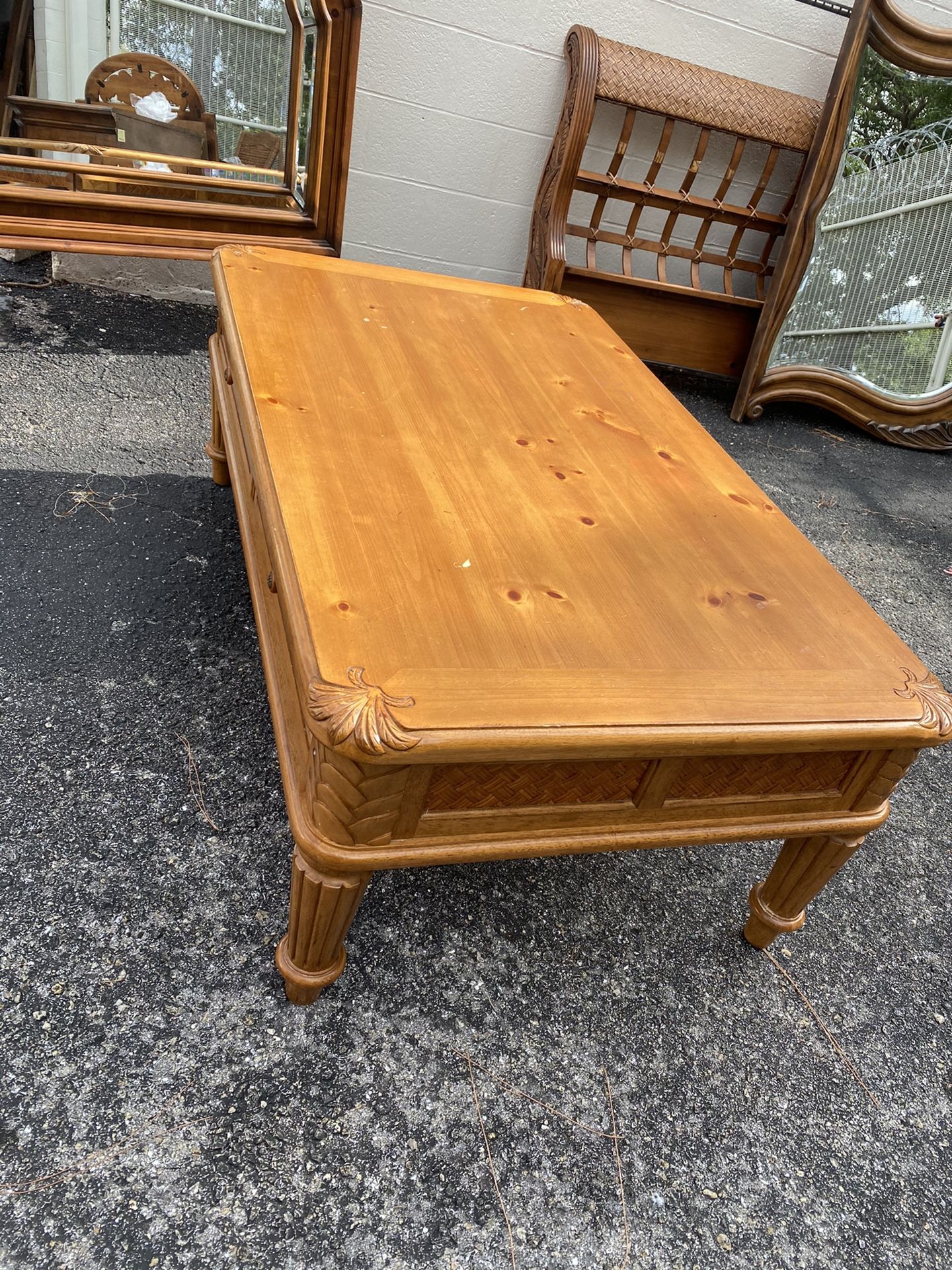Tropical Style Coffee Table