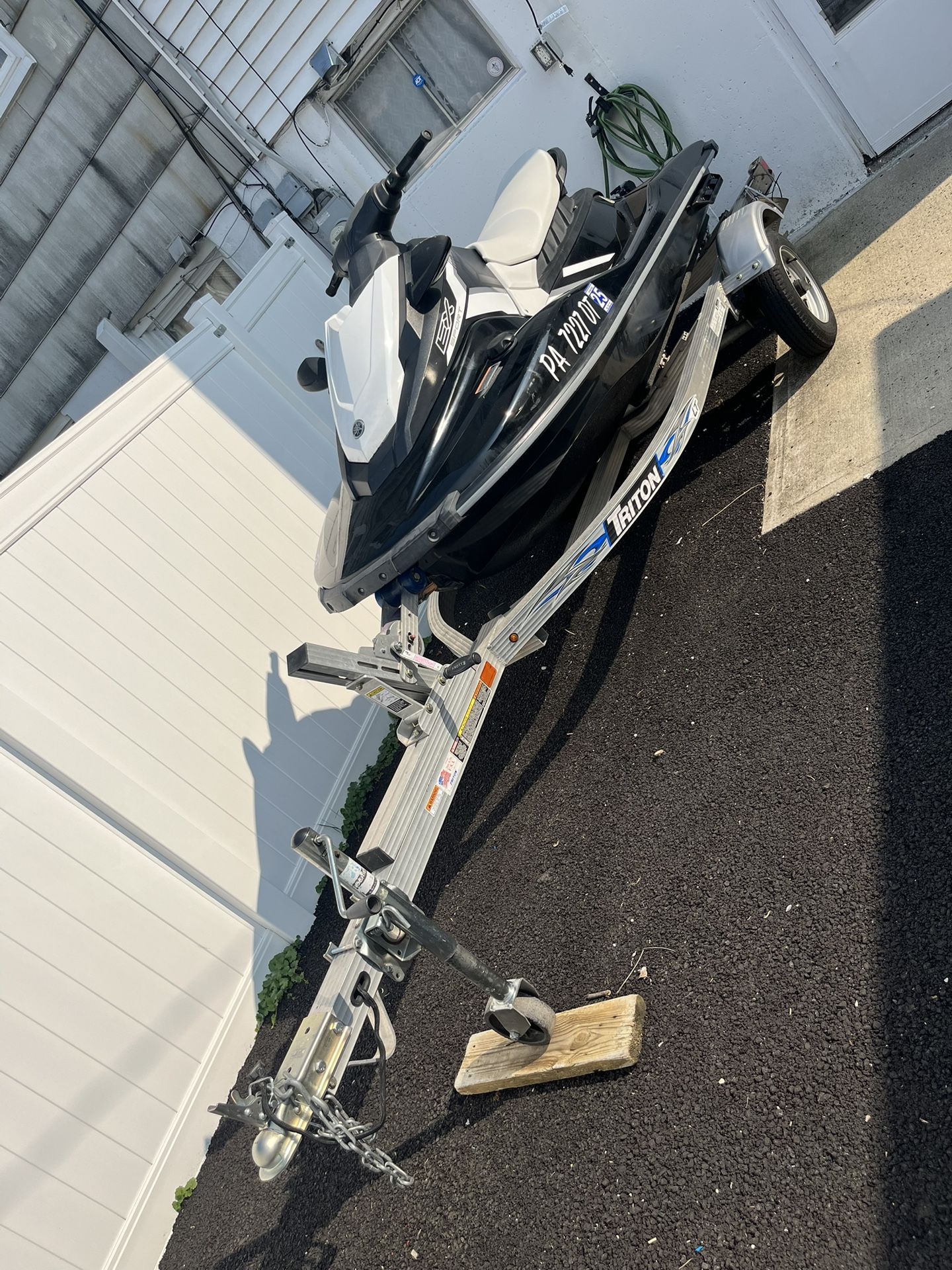 Yamaha EX sport W| Reverse 