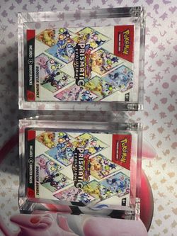 Prismatic Evolutions booster bundle