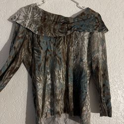 Y2K off the shoulder Top