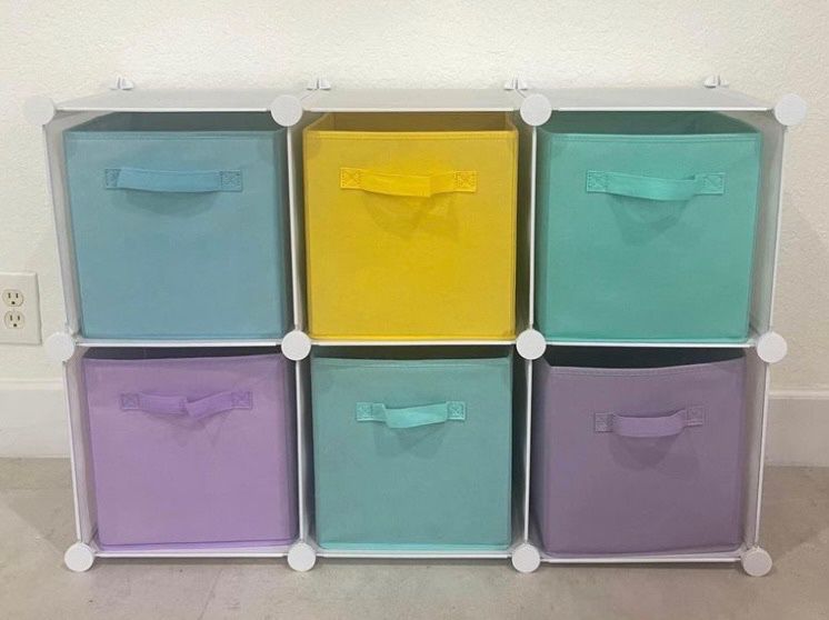 White Cube Storage with Bins - See My Other Items 😄