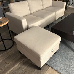 Sofa L sectional 3 seated
