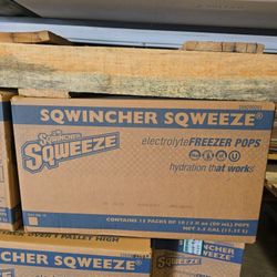 Sqwincher Electrolyte Freezer Pops - $35/Case +tax (Regular & Zero Sugar)