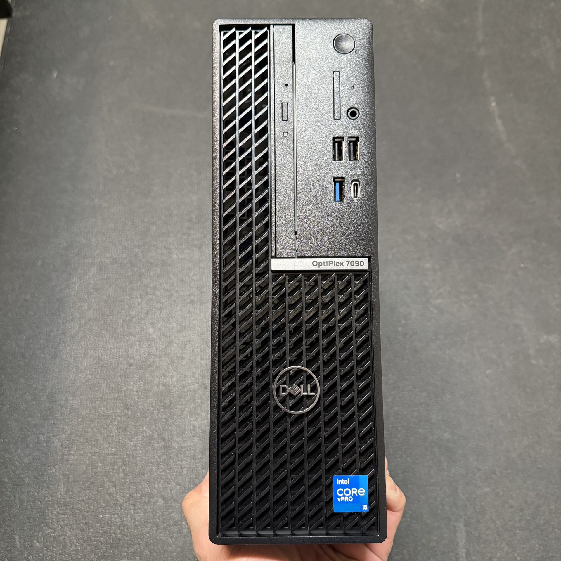 Dell OptiPlex 7090 Small Form Factor Computer Intel Core i5 11500 2.7ghz CPU 4.6ghz 32gb RAM 1.5tb HD, CD-ROM Drive NO WiFi NO WINDOWS Please Read