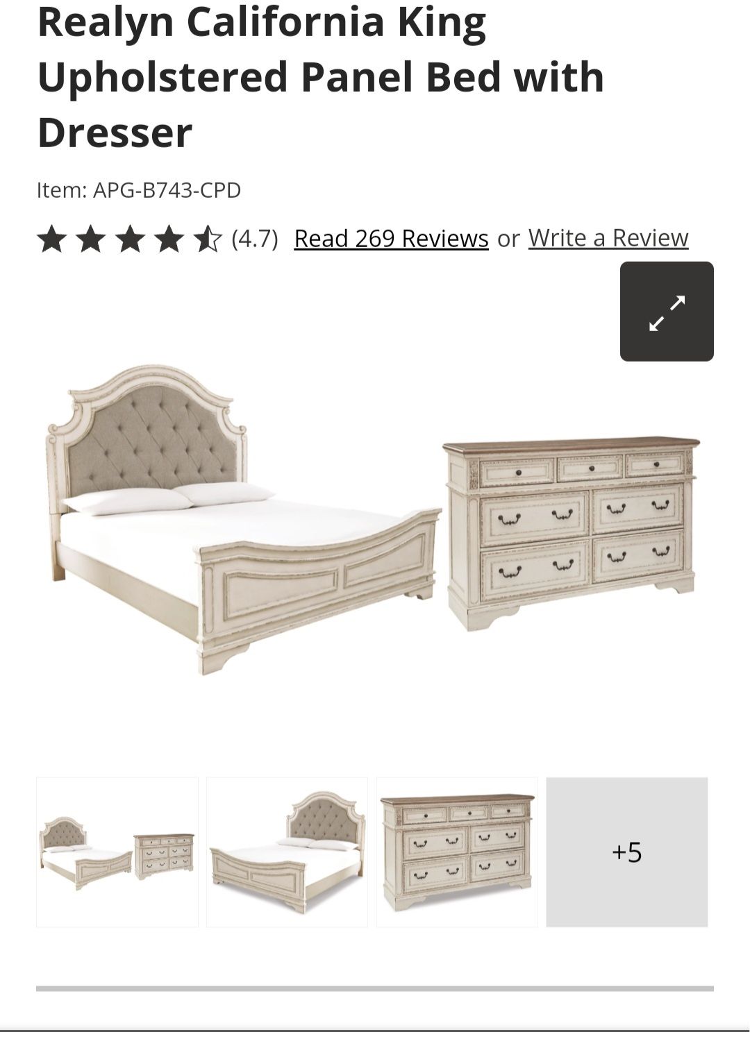 Cali King Bedroom Set
