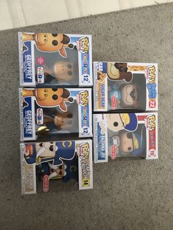 Funko pop ad icon assortment few box issues Geoffrey Cap'n Crunch sugar bear bazooka